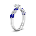 Load image into Gallery viewer, pear-shaped-single-prong-marquise-sapphire-engagement-ring-and-band-in-FD9939PEGSABL-NL-WG

