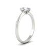 Load image into Gallery viewer, Pear Shaped Solitaire Cathedral Ring
