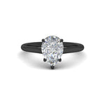 Load image into Gallery viewer, pear-shaped-stunning-solitaire-diamond-ring-in-black-gold-FD11296PER-NL-BG