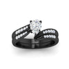 Load image into Gallery viewer, pear-shaped-swirl-channel-diamond-bridal-black-set-in-black-gold-FDENS4028PE-NL-BG.jpg