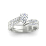 Load image into Gallery viewer, pear-shaped-swirl-channel-diamond-bridal-set-in-white-gold-FDENS4028PE-NL-WG.jpg
