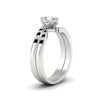 Load image into Gallery viewer, pear-shaped-swirl-channel-diamond-bridal-set-with-black-diamond-in-white-gold-FDENS4028PEGBLACK-NL-WG.jpg