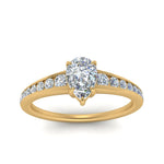 Load image into Gallery viewer, pear-shaped-swirl-engraved-channel-accent-diamond-engagement-ring-in-FD122866PER-NL-YG

