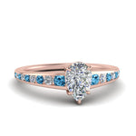 Load image into Gallery viewer, pear-shaped-swirl-engraved-channel-accent-diamond-engagement-ring-with-blue-topaz-in-FD122866PERGICBLTO-NL-RG

