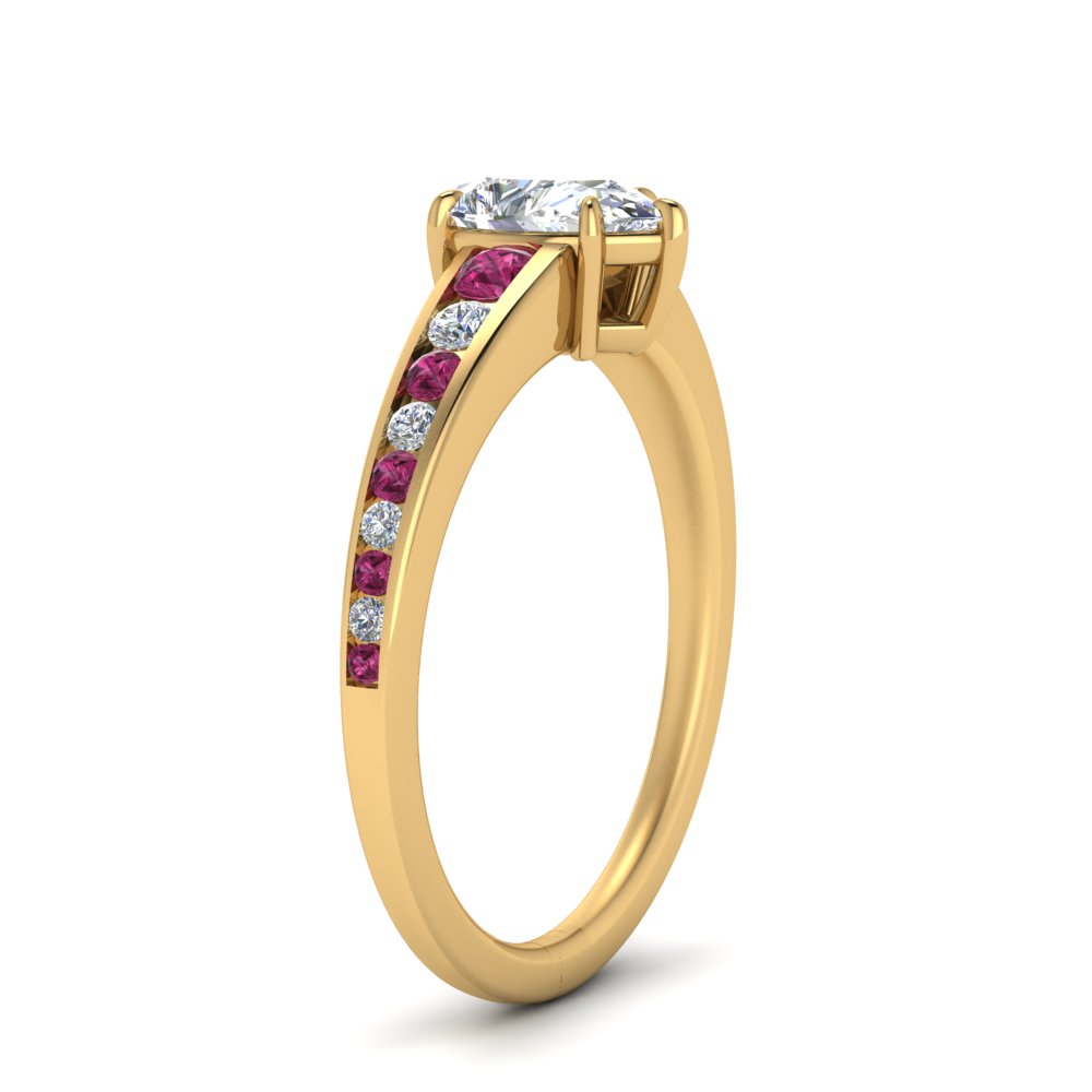 pear-shaped-swirl-engraved-channel-accent-diamond-engagement-ring-with-pink-sapphire-in-FD122866PERGSADRPI-NL-YG
