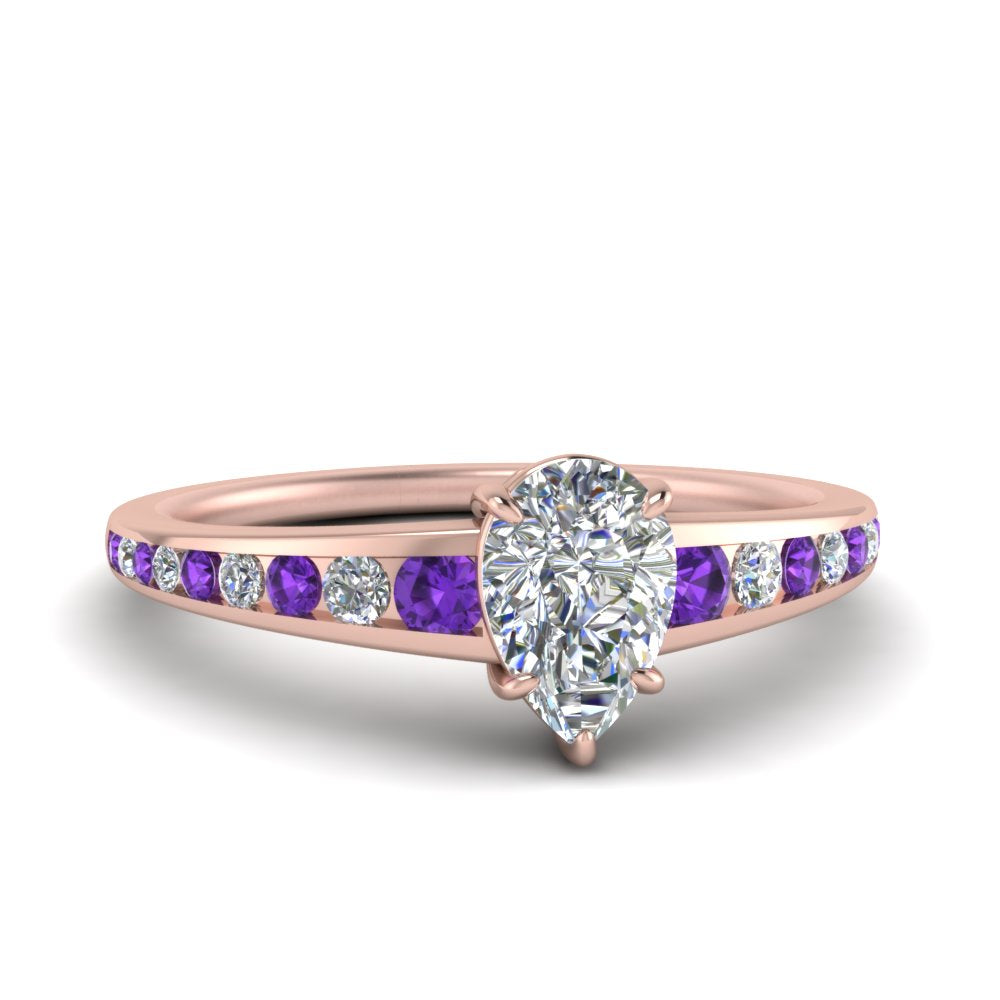pear-shaped-swirl-engraved-channel-accent-diamond-engagement-ring-with-purple-topaz-in-FD122866PERGVITO-NL-RG