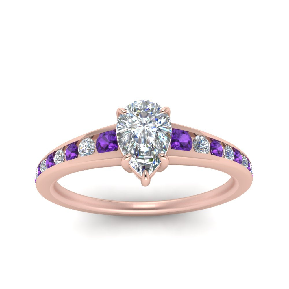pear-shaped-swirl-engraved-channel-accent-diamond-engagement-ring-with-purple-topaz-in-FD122866PERGVITO-NL-RG