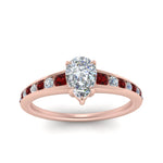 Load image into Gallery viewer, pear-shaped-swirl-engraved-channel-accent-diamond-engagement-ring-with-ruby-in-FD122866PERGRUDR-NL-RG
