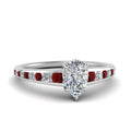 Thumbnail 15 - pear-shaped-swirl-engraved-channel-accent-diamond-engagement-ring-with-ruby-in-FD122866PERGRUDR-NL-WG