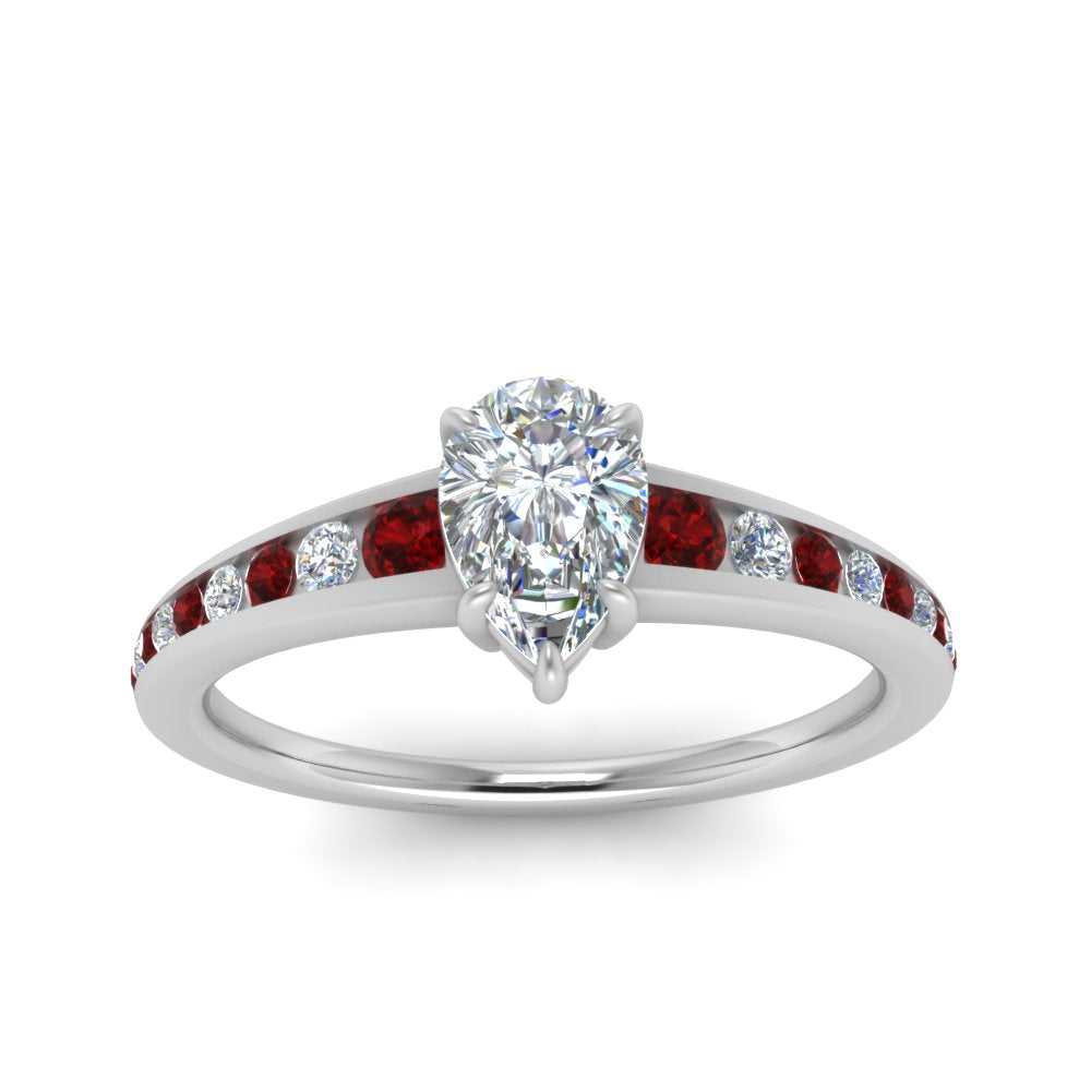 pear-shaped-swirl-engraved-channel-accent-diamond-engagement-ring-with-ruby-in-FD122866PERGRUDR-NL-WG