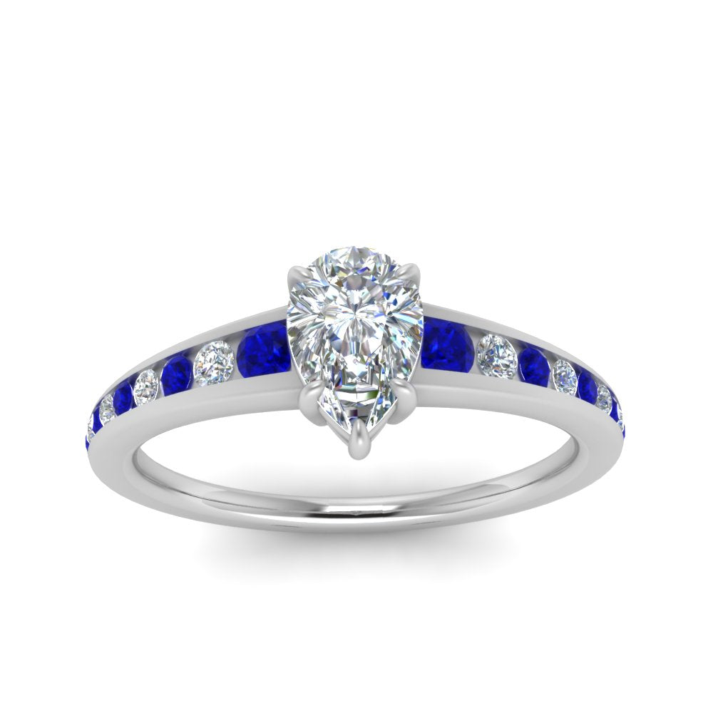 pear-shaped-swirl-engraved-channel-accent-diamond-engagement-ring-with-sapphire-in-FD122866PERGSABL-NL-WG