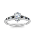 Thumbnail 28 - pear-shaped-swirl-engraved-channel-accent-engagement-ring-with-black-diamond-in-FD122866PERGBLACK-NL-WG