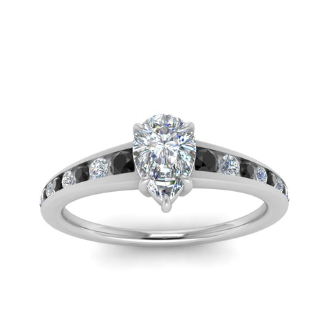pear-shaped-swirl-engraved-channel-accent-engagement-ring-with-black-diamond-in-FD122866PERGBLACK-NL-WG