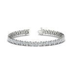 Load image into Gallery viewer, Pear Shaped Tennis Bracelet 11 Carat
