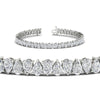 Load image into Gallery viewer, Pear Shaped Tennis Bracelet 11 Carat