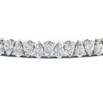 Load image into Gallery viewer, Pear Shaped Tennis Bracelet 11 Carat
