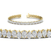 Load image into Gallery viewer, Pear Shaped Tennis Bracelet 11 Carat