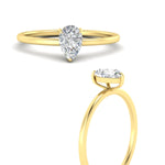 Load image into Gallery viewer, pear-shaped-thin-classic-solitaire-engagement-ring-in-yellow-gold-fdens9358perangle3-nl-yg
