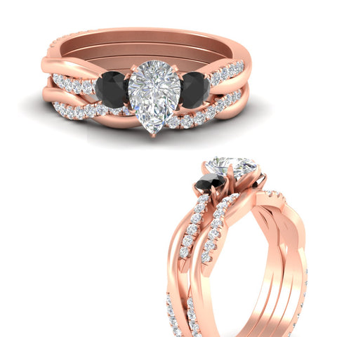 pear-shaped-three-stone-twisted-black-diamond-wedding-band-in-rose-gold-fdens3301pegblackangle3-nl-rg.jpg