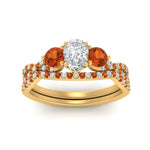 Load image into Gallery viewer, pear-shaped-twisted-floral-prong-orange-sapphire-wedding-set-in-yellow-gold-FD10257PEGSAOR-ANGLE5-NL-YG_4862d8a7-d188-40b2-9105-e7f3cafe9171?v=1756360158
