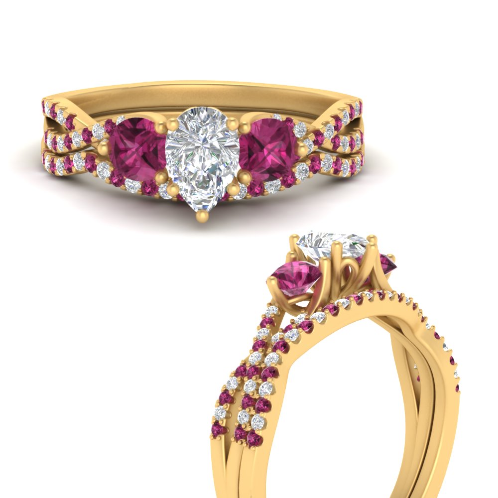 pear-shaped-twisted-floral-prong-pink-sapphire-wedding-set-in-yellow-gold-FD10257PEGSADRPI-ANGLE3-NL-YG_15bb7a31-e45b-4497-9770-d5c4d611b8e3?v=1756360158