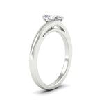 Load image into Gallery viewer, Twisted Shank Solitaire Engagement Ring
