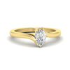 Load image into Gallery viewer, Twisted Shank Solitaire Engagement Ring