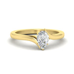 Load image into Gallery viewer, Twisted Shank Solitaire Engagement Ring
