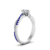 Load image into Gallery viewer, pear-shaped-twisted-vine-diamond-engagement-ring-for-women-with-blue-sapphire-in-14K-white-gold-FD8233PERGSABL-NL-WG.jpg