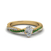 Load image into Gallery viewer, pear-shaped-twisted-vine-diamond-engagement-ring-for-women-with-emerald-in-14K-yellow-gold-FD8233PERGEMGR-NL-YG.jpg