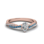 Load image into Gallery viewer, pear-shaped-twisted-vine-diamond-engagement-ring-for-women-with-ice-blue-topaz-in-14K-rose-gold-FD8233PERGICBLTO-NL-RG.jpg
