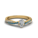 Load image into Gallery viewer, pear-shaped-twisted-vine-diamond-engagement-ring-for-women-with-ice-blue-topaz-in-14K-yellow-gold-FD8233PERGICBLTO-NL-YG.jpg
