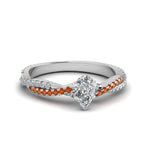 Load image into Gallery viewer, pear-shaped-twisted-vine-diamond-engagement-ring-for-women-with-orange-sapphire-in-14K-white-gold-FD8233PERGSAOR-NL-WG.jpg
