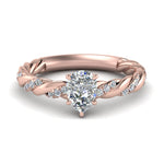 Load image into Gallery viewer, pear-shaped-twisted-vine-engagement-ring-in-rose-gold-FD9127PER-NL-RG
