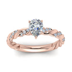 Load image into Gallery viewer, pear-shaped-twisted-vine-engagement-ring-in-rose-gold-FD9127PERANGLE5-NL-RG
