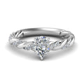 Thumbnail 2 - pear-shaped-twisted-vine-engagement-ring-in-white-gold-FD9127PER-NL-WG