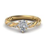Load image into Gallery viewer, pear-shaped-twisted-vine-engagement-ring-in-yellow-gold-FD9127PER-NL-YG

