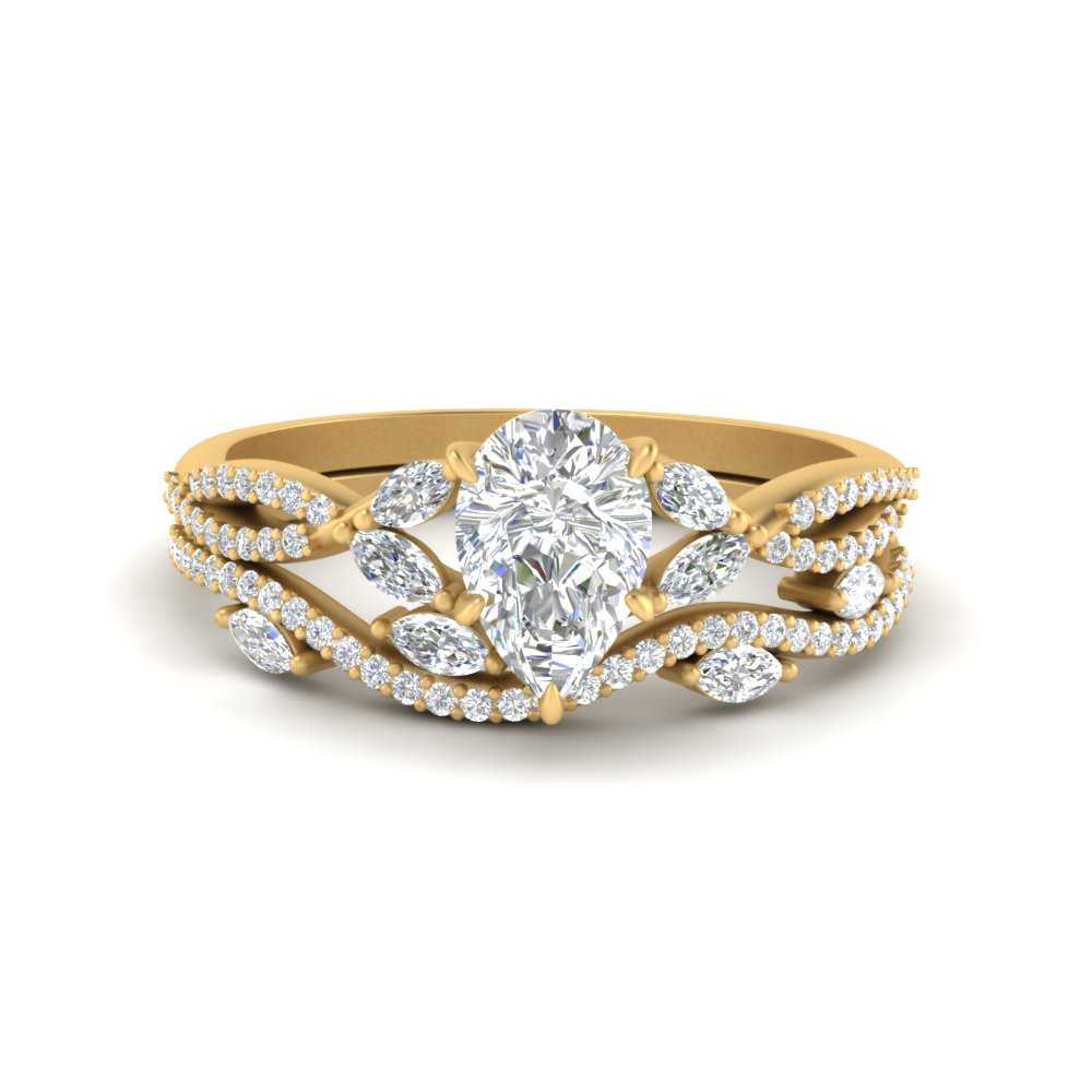 pear-shaped-twisted-vine-luxury-diamond-bridal-ring-set-in-yellow-gold-FDENR3211PEANGLE3-NL-YG