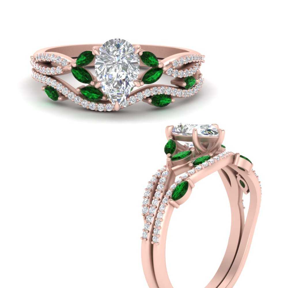 pear-shaped-twisted-vine-luxury-emerald-bridal-ring-set-in-rose-gold-FDENR3211PEGEMGRANGLE3-NL-RG