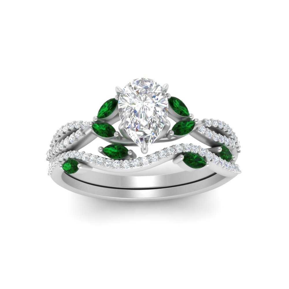 pear-shaped-twisted-vine-luxury-emerald-bridal-ring-set-in-white-gold-FDENR3211PEGEMGRANGLE3-NL-WG