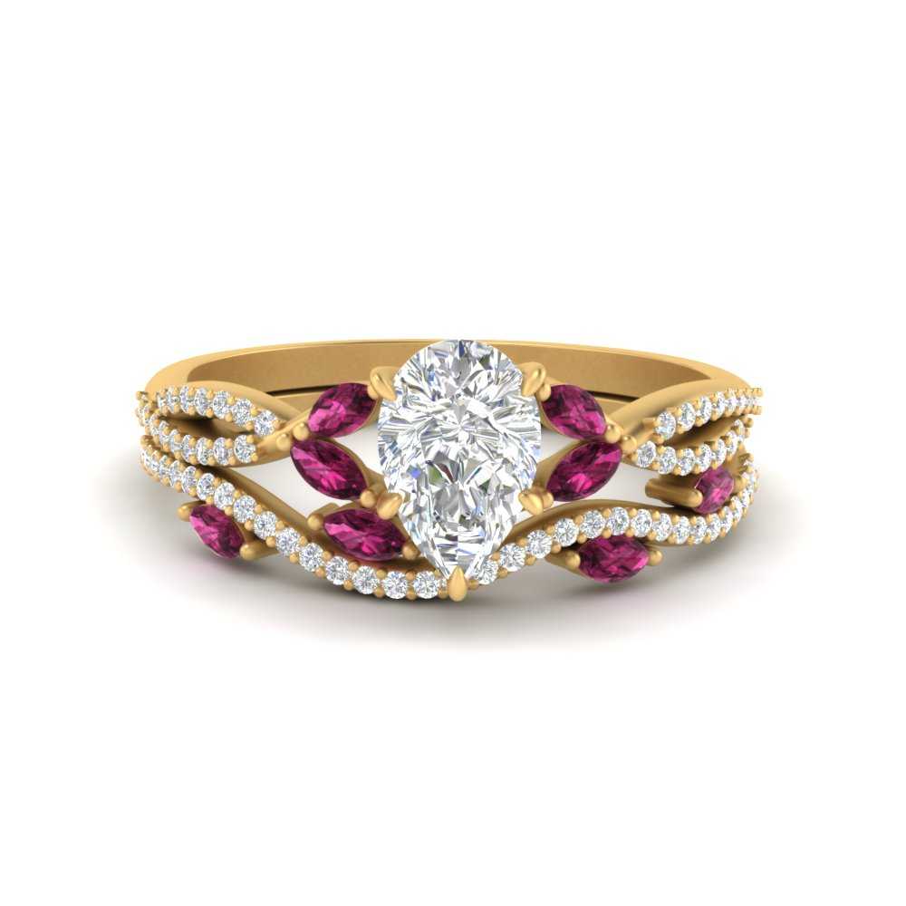 pear-shaped-twisted-vine-luxury-pink-sapphire-bridal-ring-set-in-yellow-gold-FDENR3211PEGSADRPIANGLE3-NL-YG
