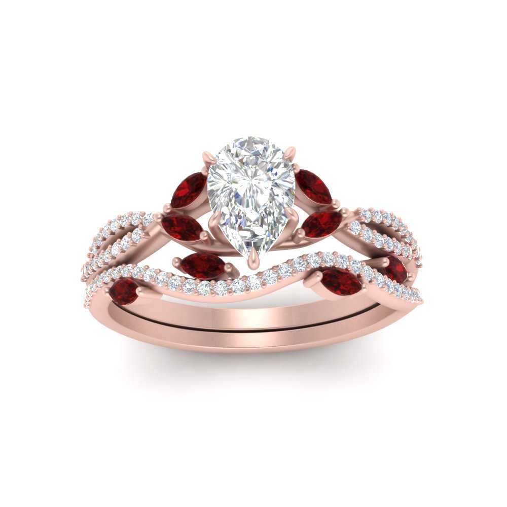 pear-shaped-twisted-vine-luxury-ruby-bridal-ring-set-in-rose-gold-FDENR3211PEGRUDRANGLE3-NL-RG