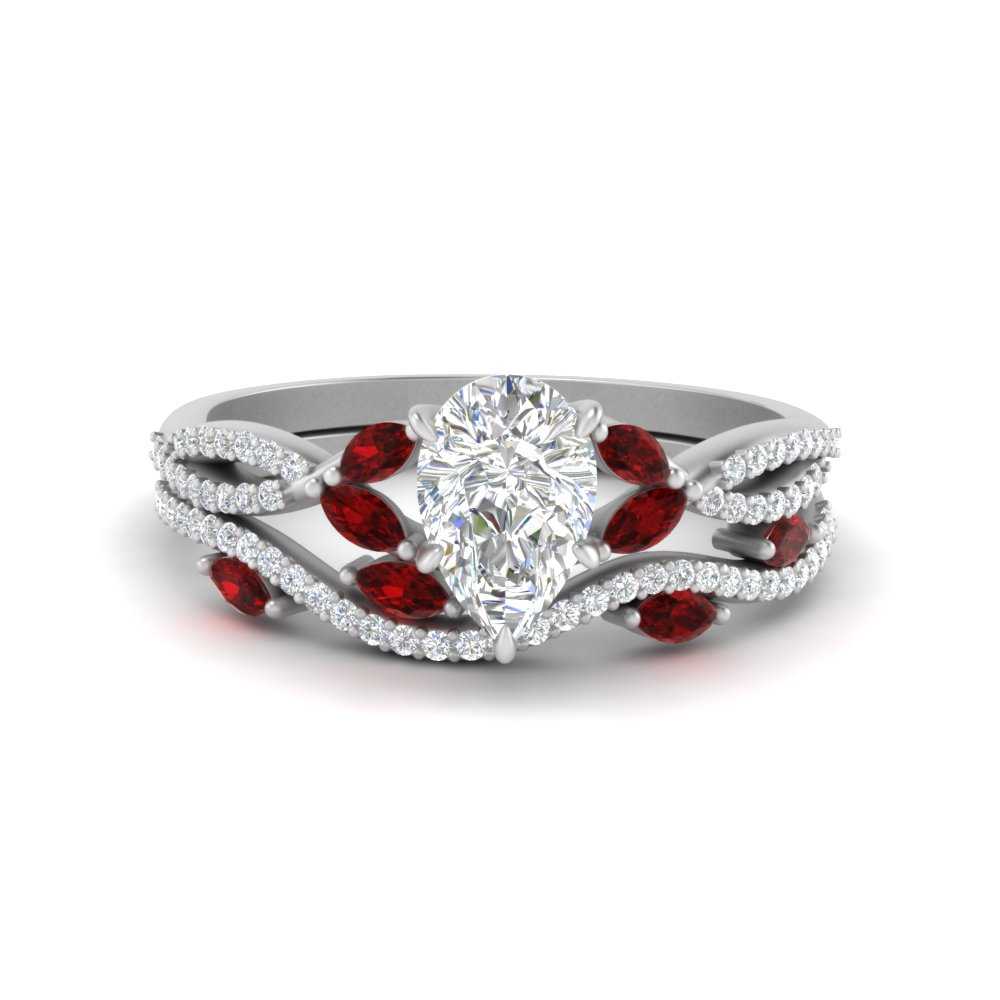 pear-shaped-twisted-vine-luxury-ruby-bridal-ring-set-in-white-gold-FDENR3211PEGRUDRANGLE3-NL-WG