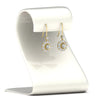 Load image into Gallery viewer, pendulum-diamond-drop-earring-in-yellow-gold-fdear1128stand-nl-yg