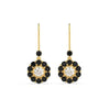 Load image into Gallery viewer, pendulum-diamond-drop-earring-with-black-diamond-in-yellow-gold-fdear1128gblackangle2-nl-yg