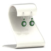 Load image into Gallery viewer, pendulum-diamond-drop-earring-with-emerald-in-white-gold-fdear1128gemgrstand-nl-wg