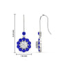 Load image into Gallery viewer, pendulum-diamond-drop-earring-with-sapphire-in-white-gold-fdear1128gsablangle3-nl-wg-hw