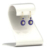 Load image into Gallery viewer, pendulum-diamond-drop-earring-with-sapphire-in-yellow-gold-fdear1128gsablstand-nl-yg