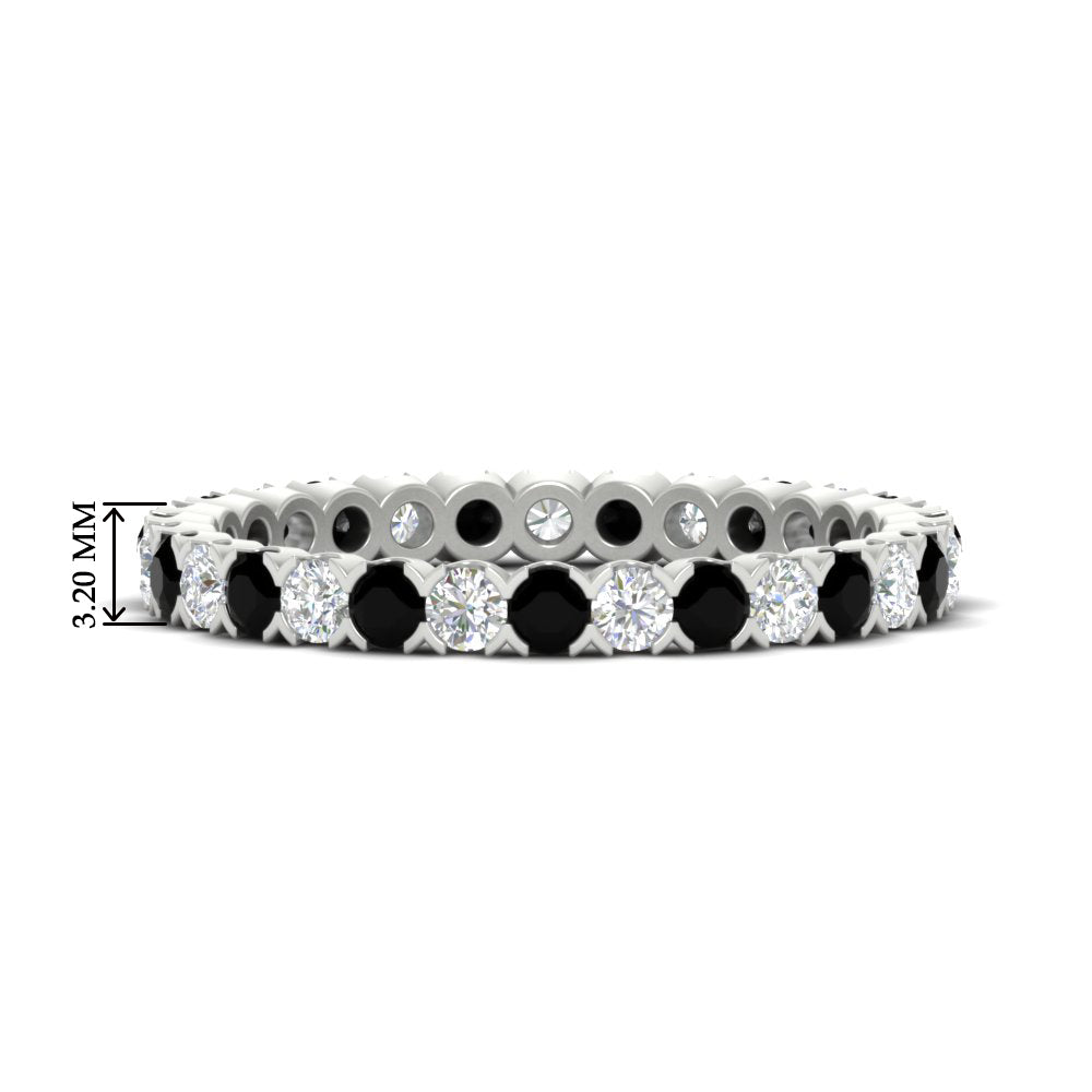 Perfect Bezel Set 0.90 Carat Round Eternity Band