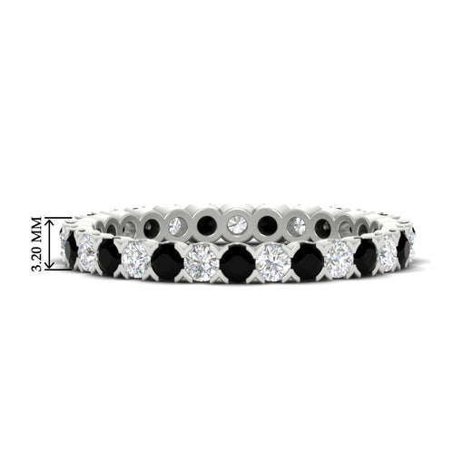 perfect-bezel-set-0.90-carat-round-diamond-and-black-diamond-eternity-wedding-band-in-white-gold-FD8072ROBGBLACK-0.90CT-NL-WG-HW?v=1751956594